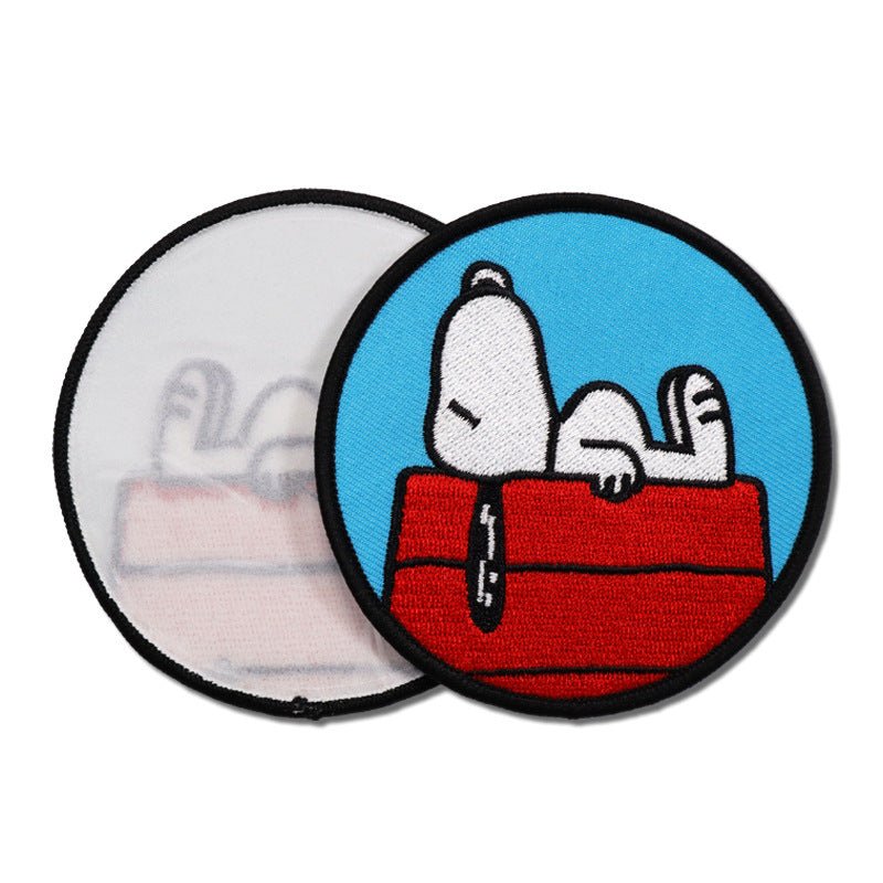 1.5inch Diameter Embroidered Fabric Patch - Yorkn Inc✅
