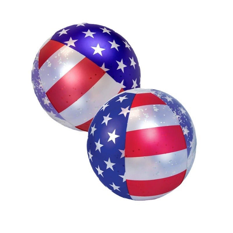 16 Inches Stars & Stripes Beach Ball - Yorkn Inc✅