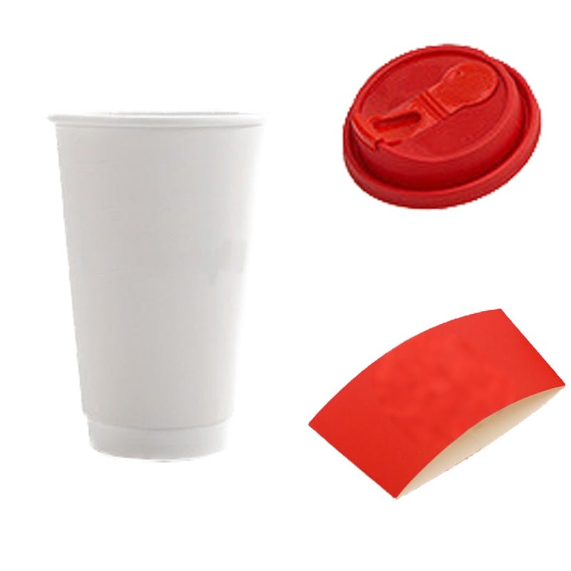 16oz Disposable Double Wall Paper Cup - Yorkn Inc✅