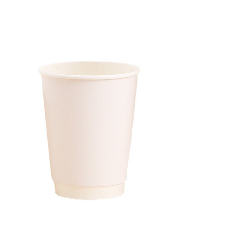 16oz Double - layer Paper Cup With Transparent Lid - Yorkn Inc✅