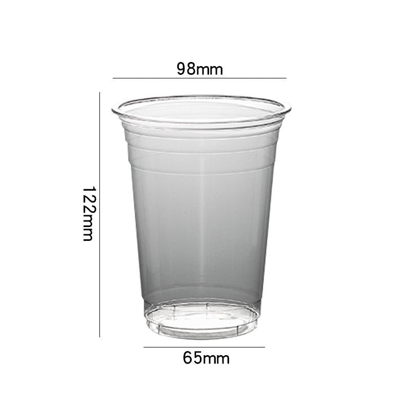 16oz Plastic Cup With Hole Lid - Yorkn Inc✅