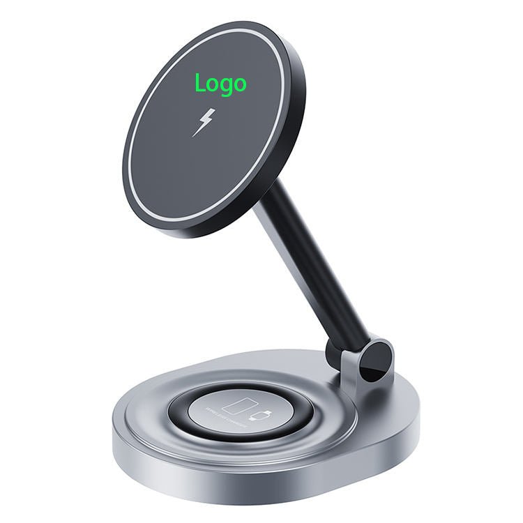 2 - in - 1 Folding Magnetic Wireless Charger - Yorkn Inc✅