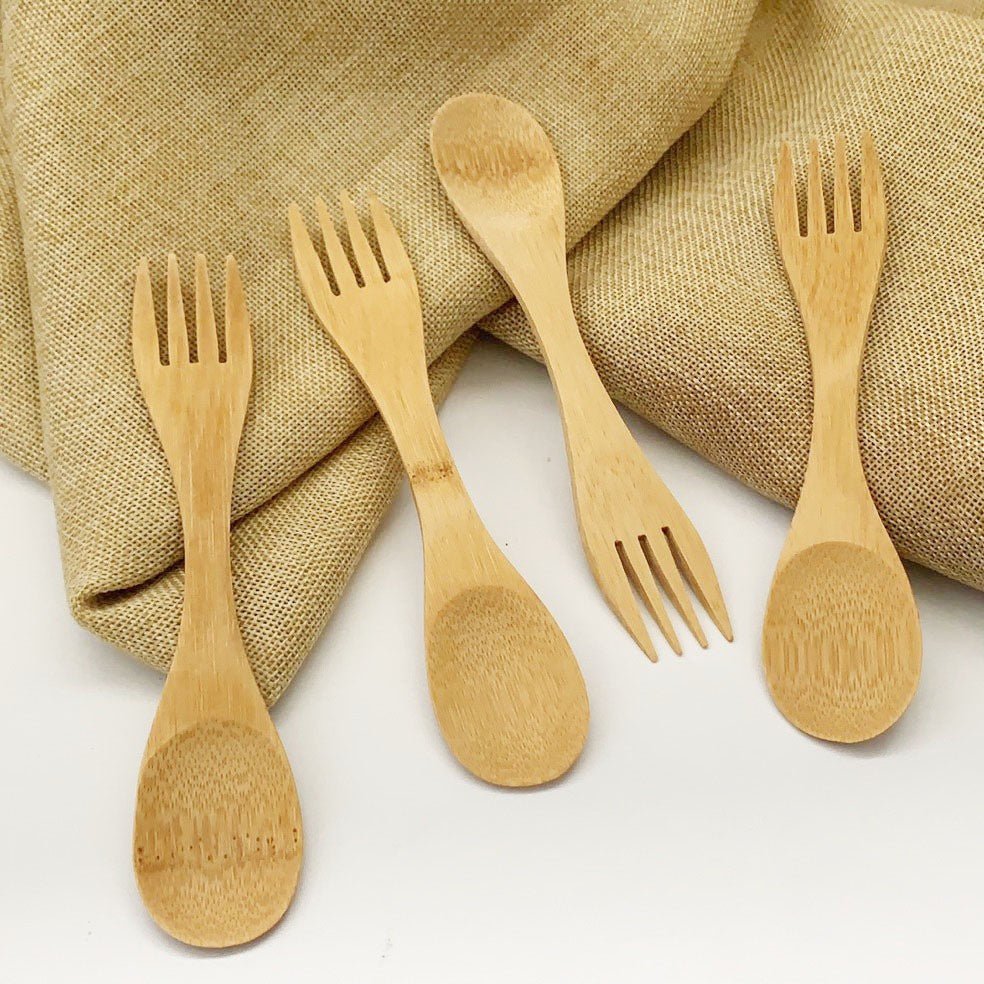 2 In 1 Spoon Made Of Bamboo - Yorkn Inc✅