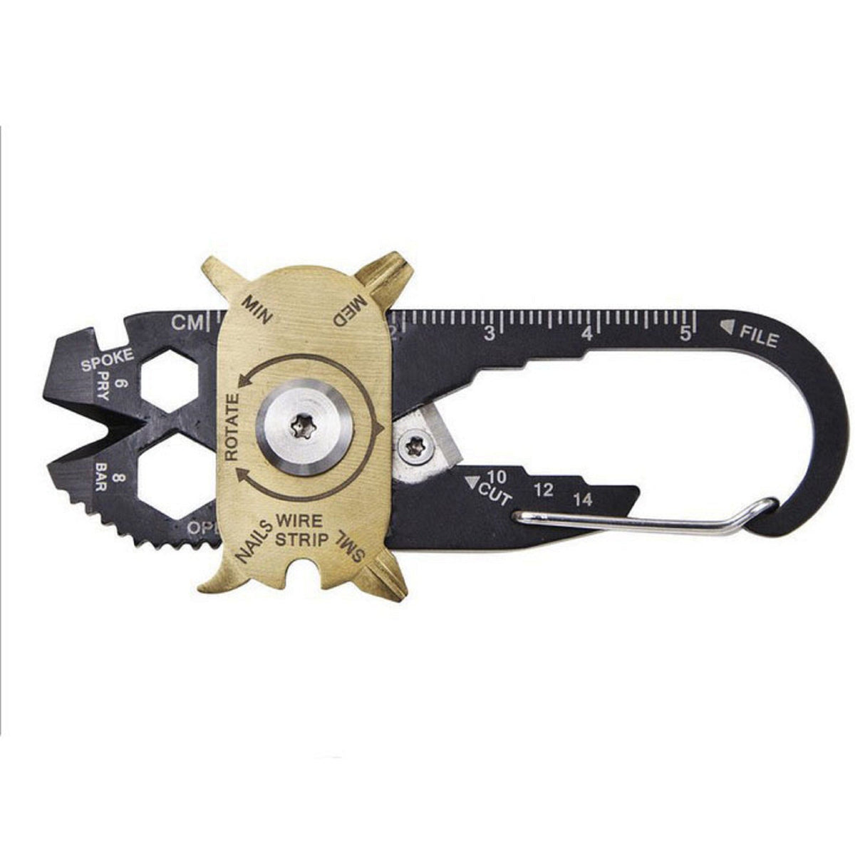 20 In 1 Pocket Tool Carabiner - Yorkn Inc✅