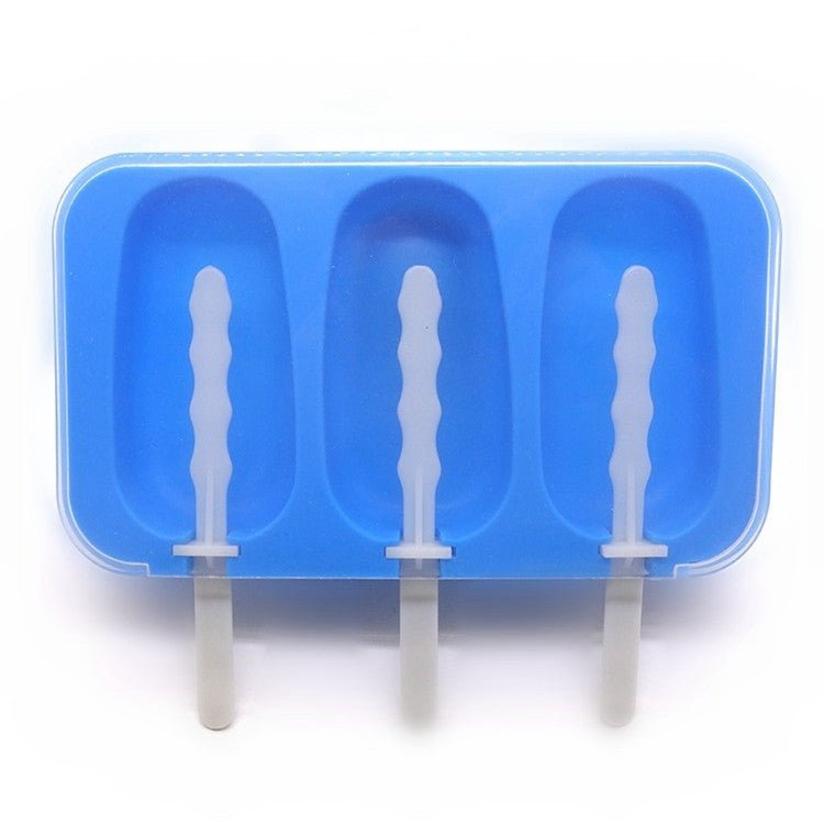 3 Cavities Silicone Ice Cream Mold - Yorkn Inc✅