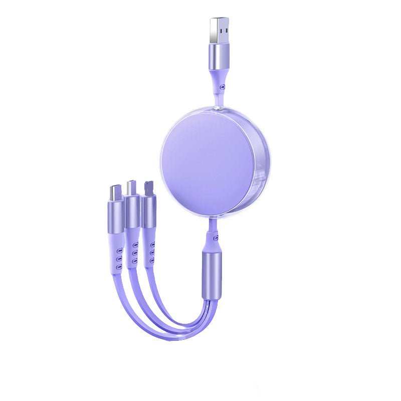 3 - in - 1 Retractable Charging Cable - Yorkn Inc✅