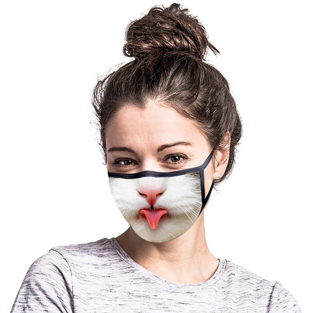 3 Layers Polyester/cotton Sublimation Face Mask - Yorkn Inc✅