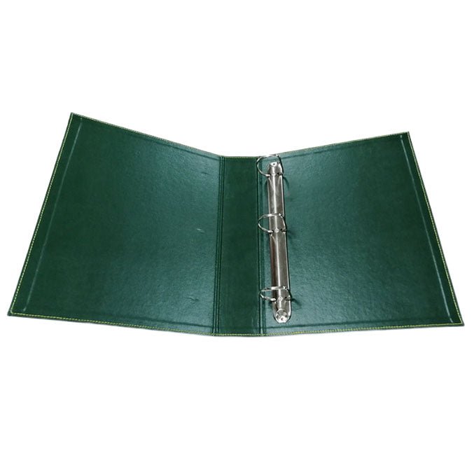 3 Ring Faux Leather Binder - Yorkn Inc✅