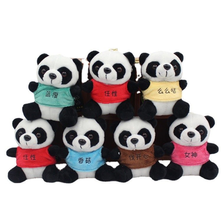 3.5" Plush Panda Keychain - Yorkn Inc✅