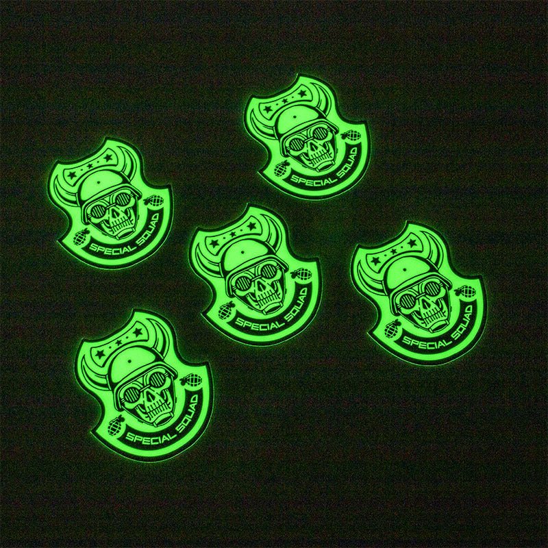 3.5x 2 Inch Glow - in - the - dark Sticker - Yorkn Inc✅