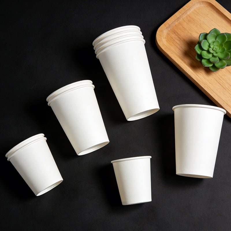 4oz Disposable Coffee Paper Cup With Lid - Yorkn Inc✅