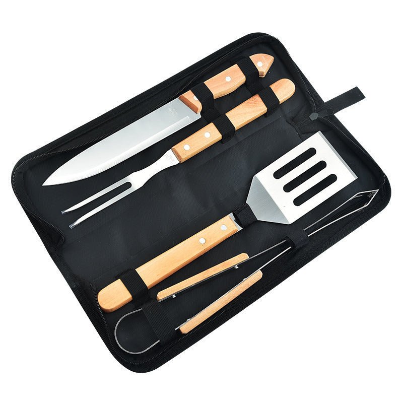 4pcs Portable Grill Tool With Case - Yorkn Inc✅