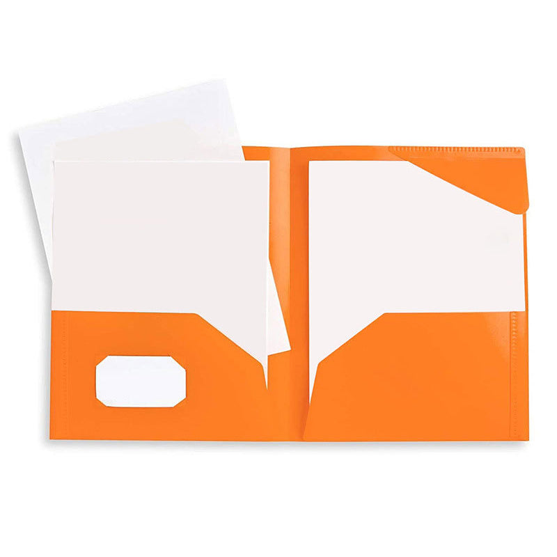 Pocket Plastic Presentation Folder