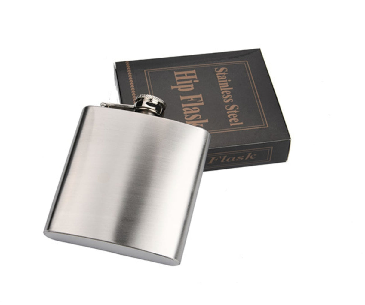 6 Oz Stainless Steel Flask - Yorkn Inc✅
