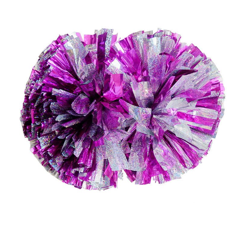 6"large Cheer Pompom Made By Laser Ribbon - Yorkn Inc✅
