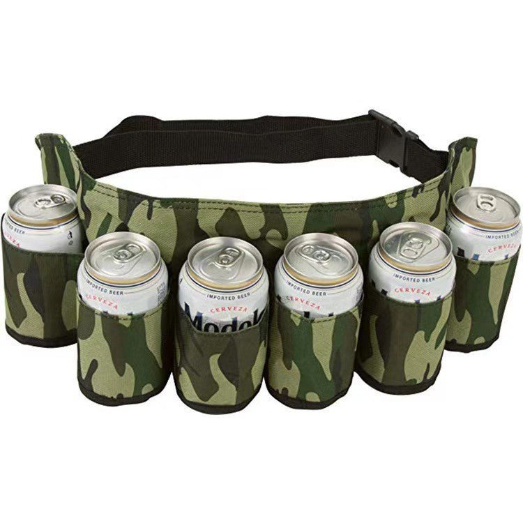 6pcs Can Holder Waist Fanny Pack Belt - Yorkn Inc✅