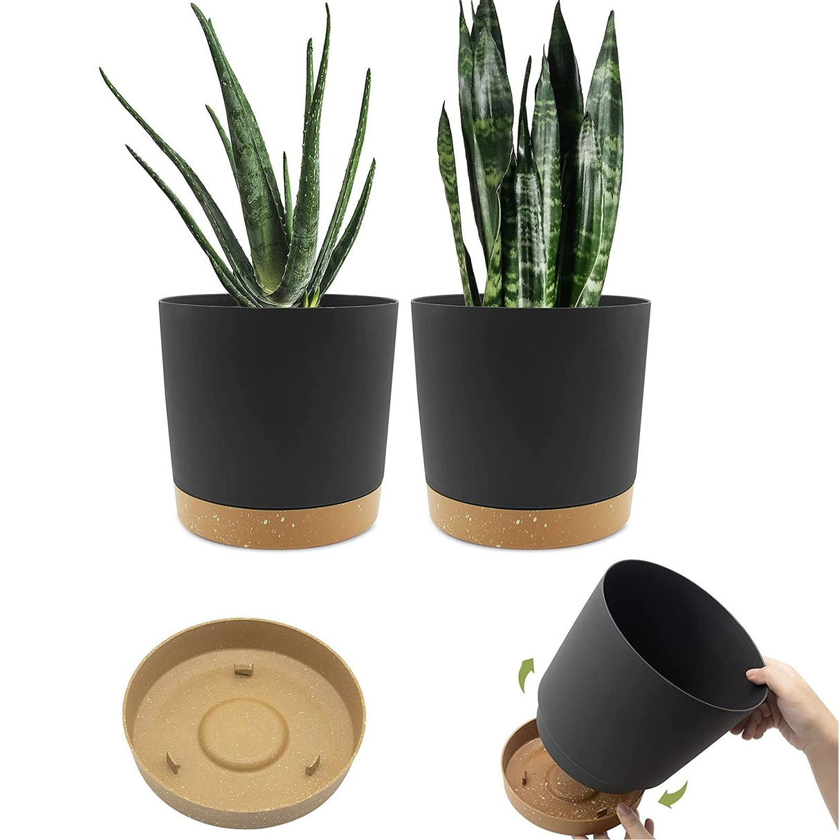 8" Planter For Indoor Plants - Yorkn Inc✅