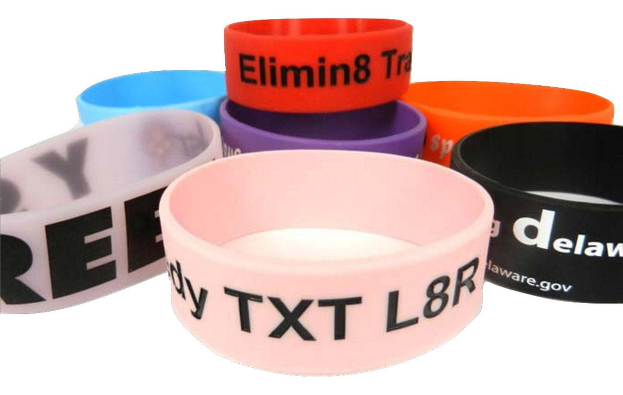 8 X 1 In Silicone Wristband - Yorkn Inc✅