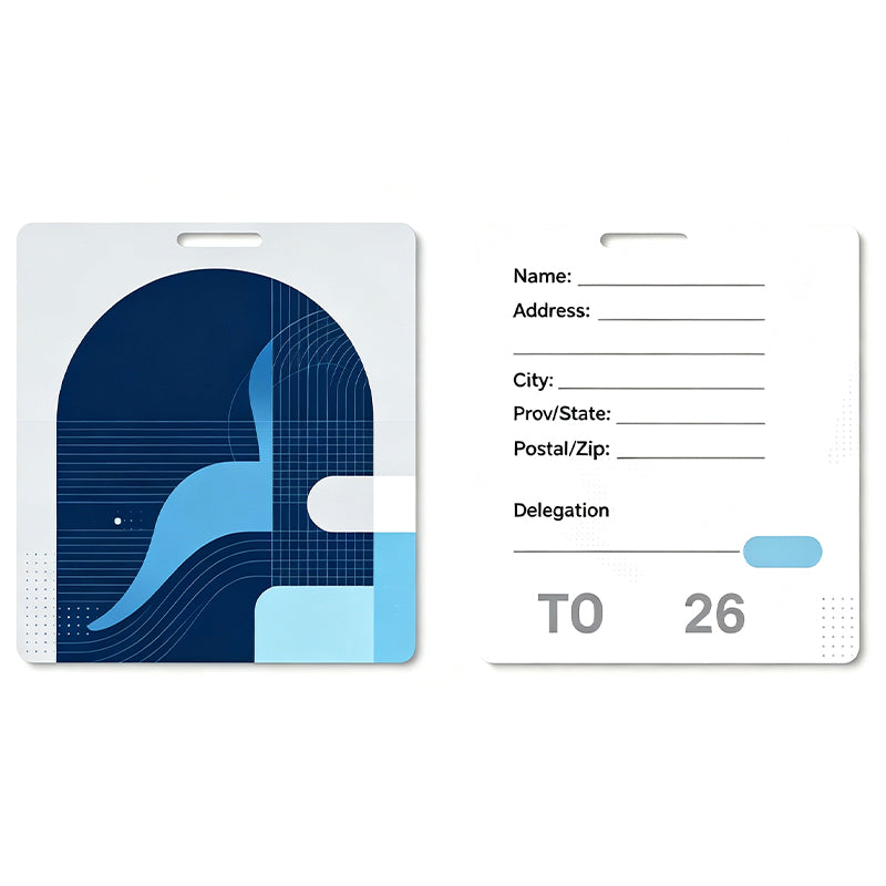 Custom Pvc Luggage Tag