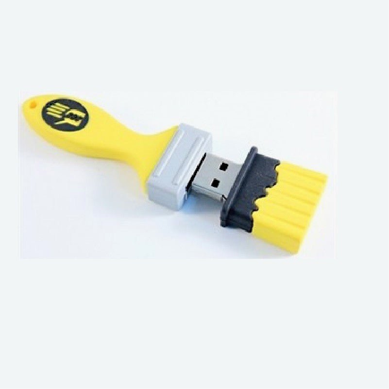 8gb Paint Brush Molded Pvc Usb - Yorkn Inc✅