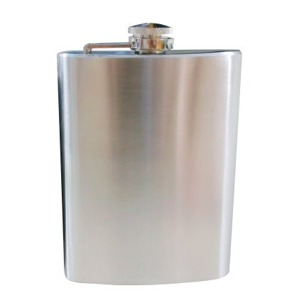 8oz Stainless Steel Flask - Yorkn Inc✅