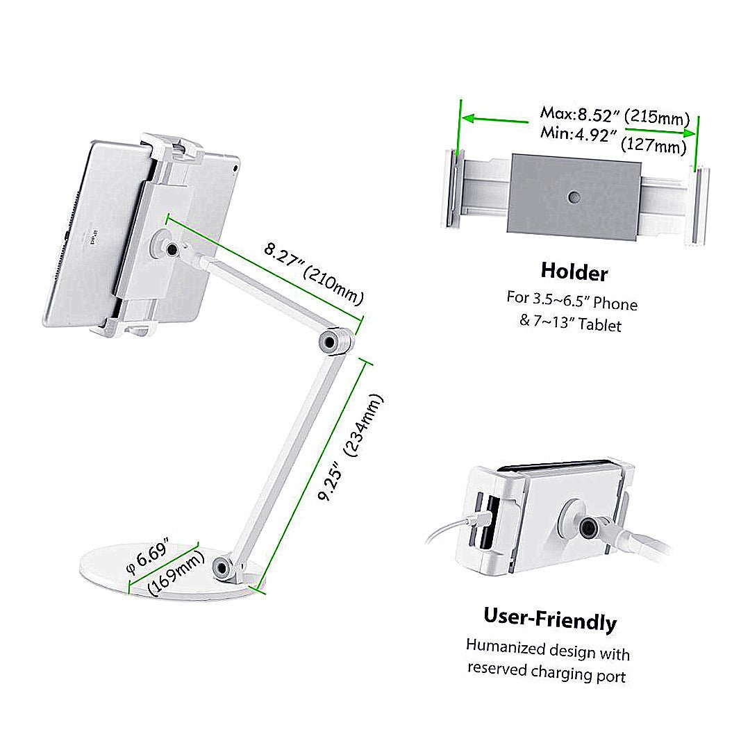 Adjustable Tablet Stand - Yorkn Inc✅