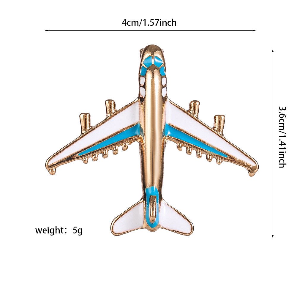 Airplane Ship Lapel Pins - Yorkn Inc✅