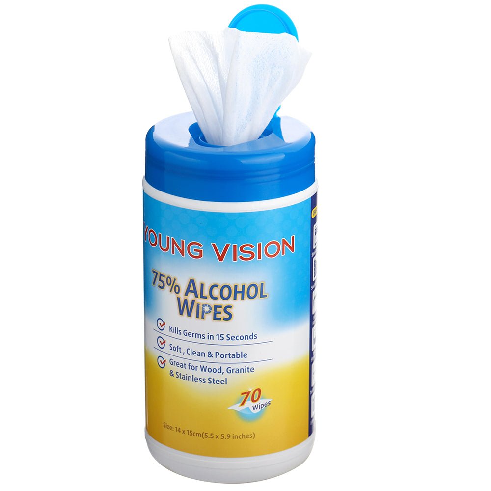 Alcohol Disinfectant Wipes Barrels Canisters - By Boat - Yorkn Inc✅
