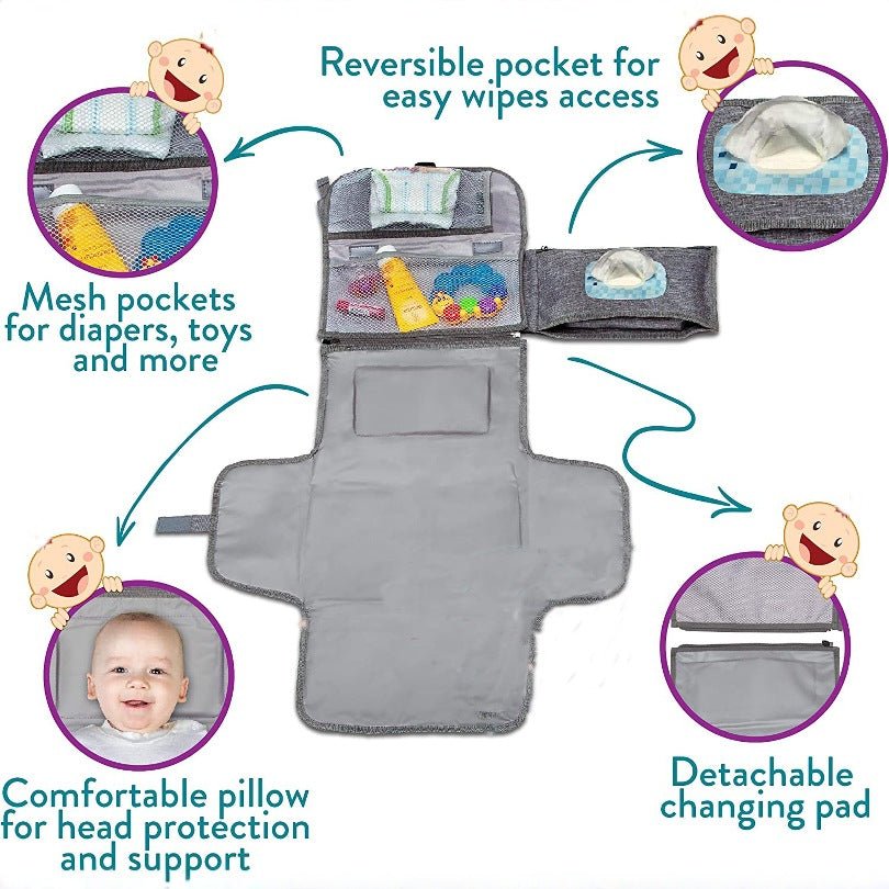 Baby Diaper Changer Travel Bag - Yorkn Inc✅