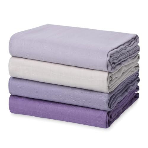Bamboo Cotton Muslin Swaddle Blanket - Yorkn Inc✅