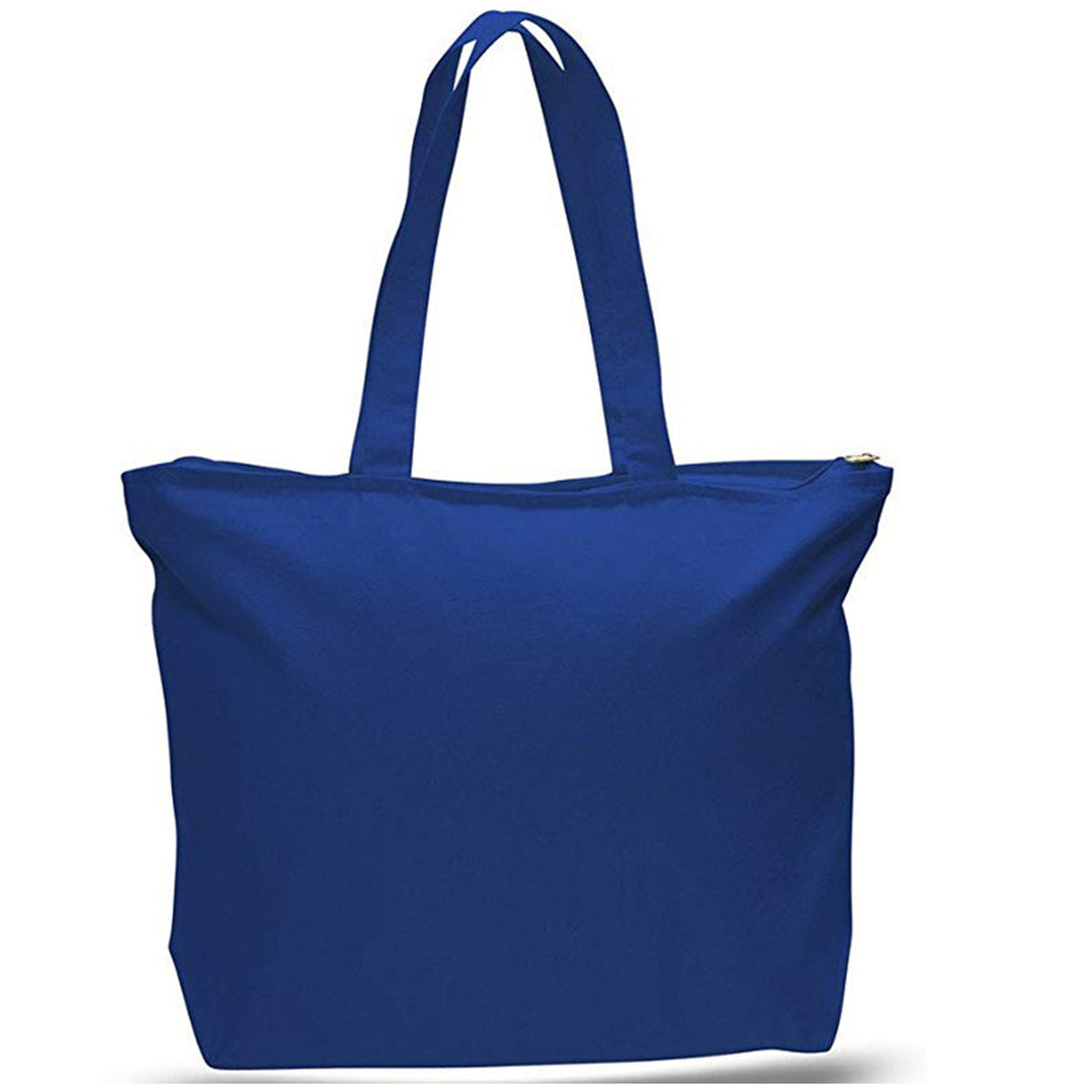 Basic Canvas Tote Bag With Zipper Pocket - By Boat - Yorkn Inc✅