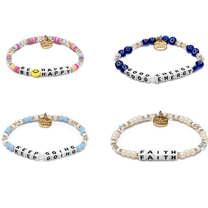 Beaded Bracelet With Charm - Yorkn Inc✅