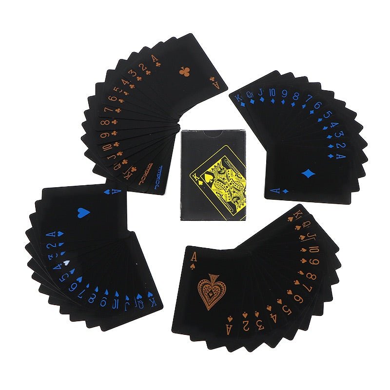 Black Paper Playing Cards - Yorkn Inc✅