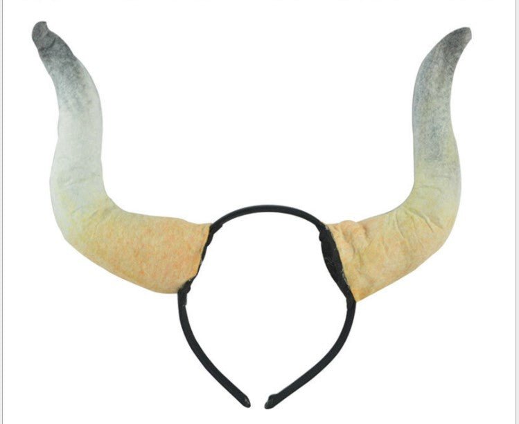Bull Horn Head Piece - Yorkn Inc✅