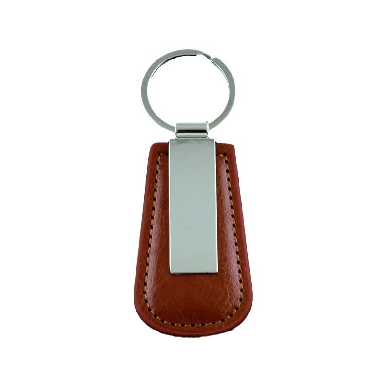 Business Car Pu Leather Metal Keychain - Yorkn Inc✅