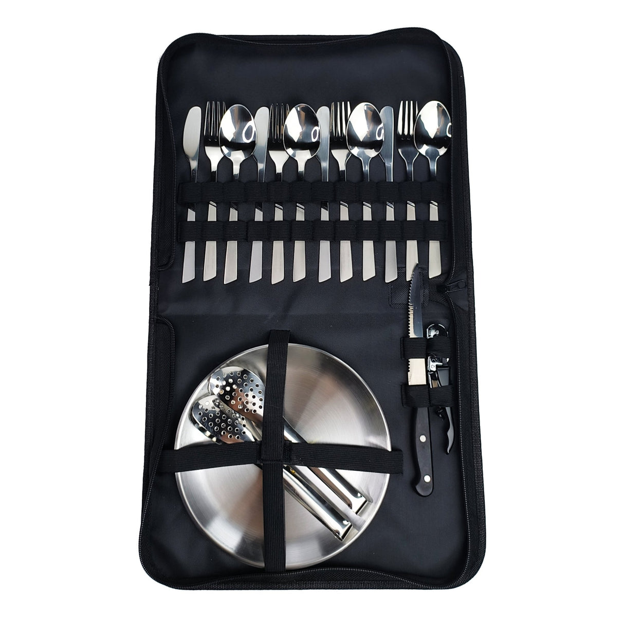 Camping Silverware Set With Case - Yorkn Inc✅