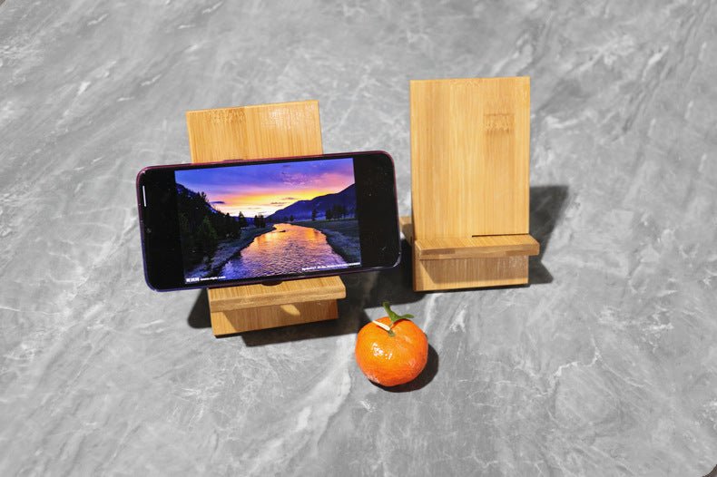 Chair Style Wood Cell Phone Holder - Yorkn Inc✅