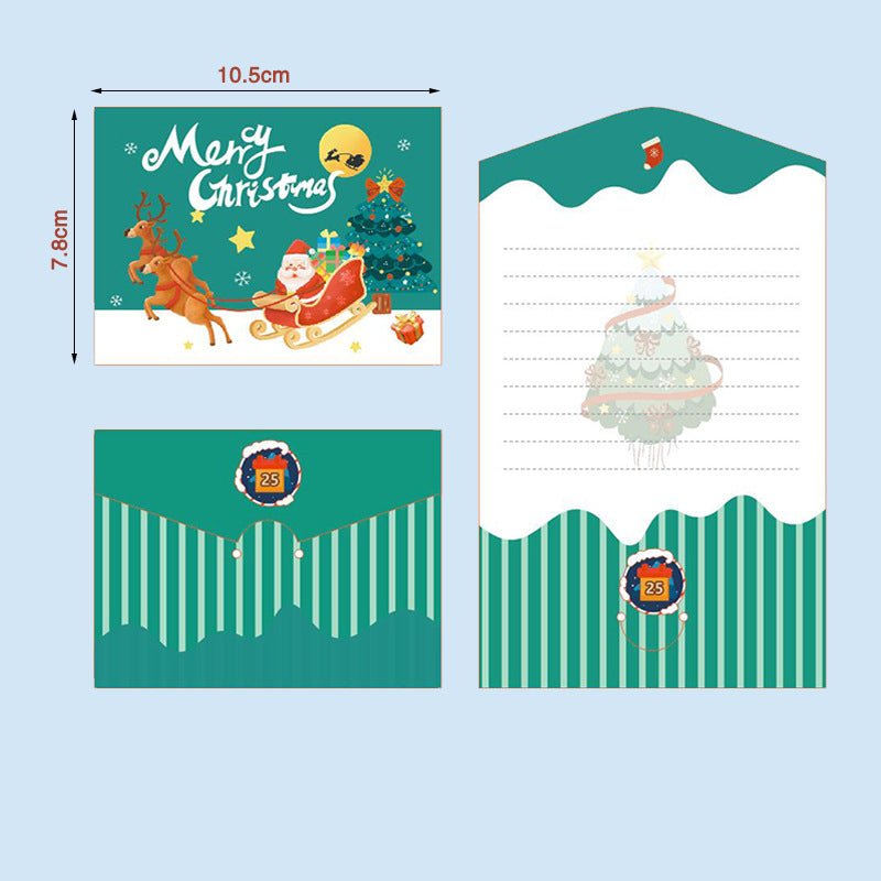 Christmas Greeting Card With Envelope - Yorkn Inc✅