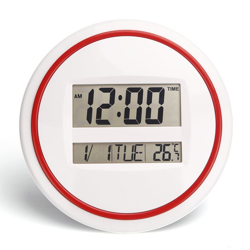 Circular Thermometer Alarm Clock - Yorkn Inc✅