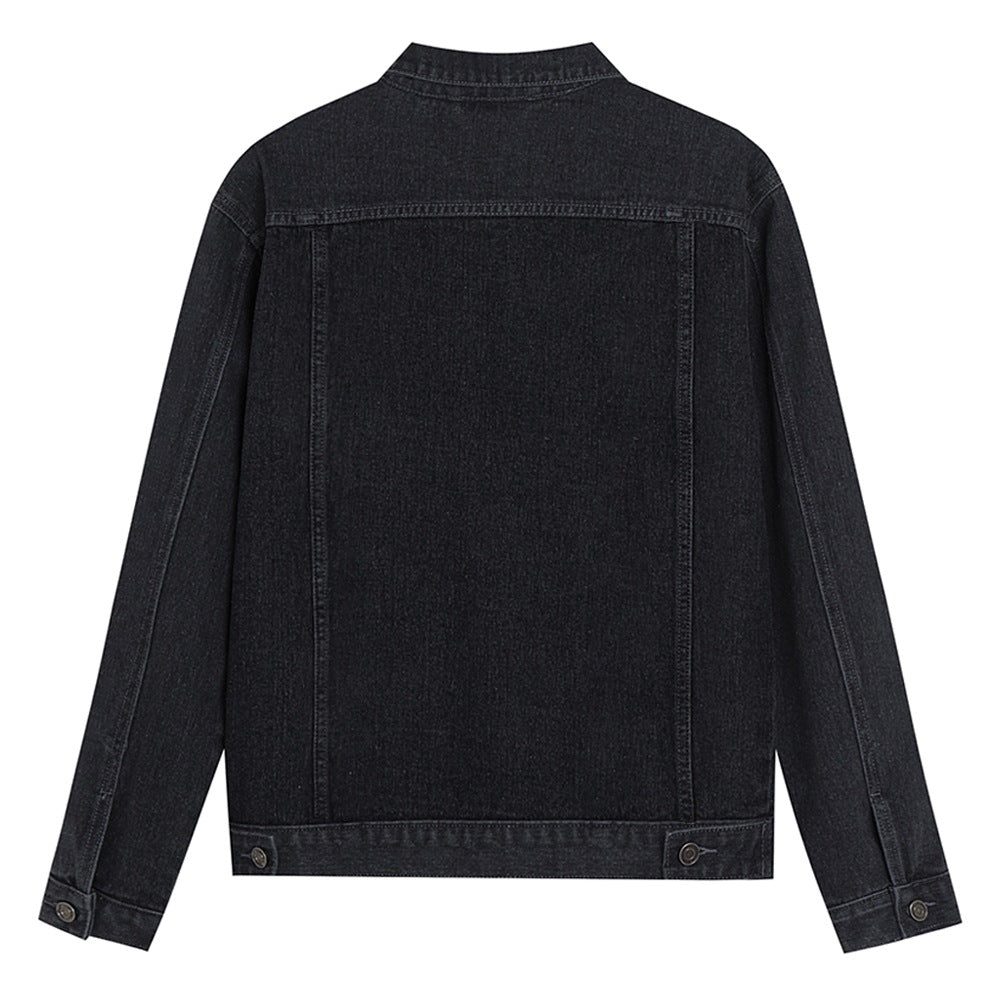 Classic Collared Denim Jacket - Yorkn Inc✅