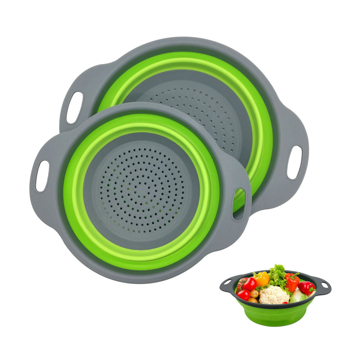 Collapsible Colanders Set - Yorkn Inc✅
