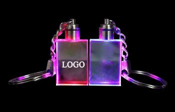 Crystal Led Keychain - Yorkn Inc✅
