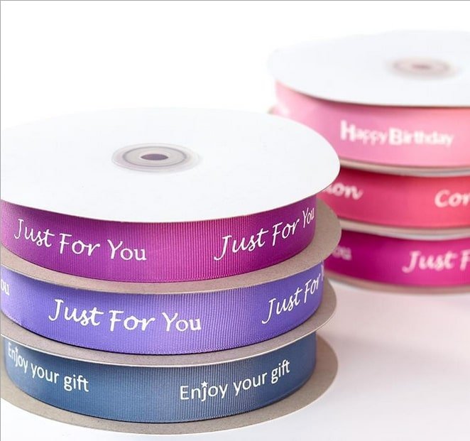 Custom 1/4'' Gift Ribbon - Yorkn Inc✅