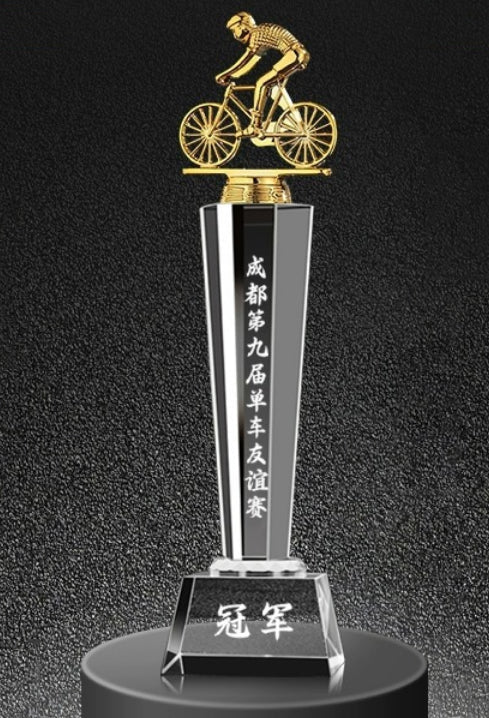 Custom Crystal Trophy - Yorkn Inc✅
