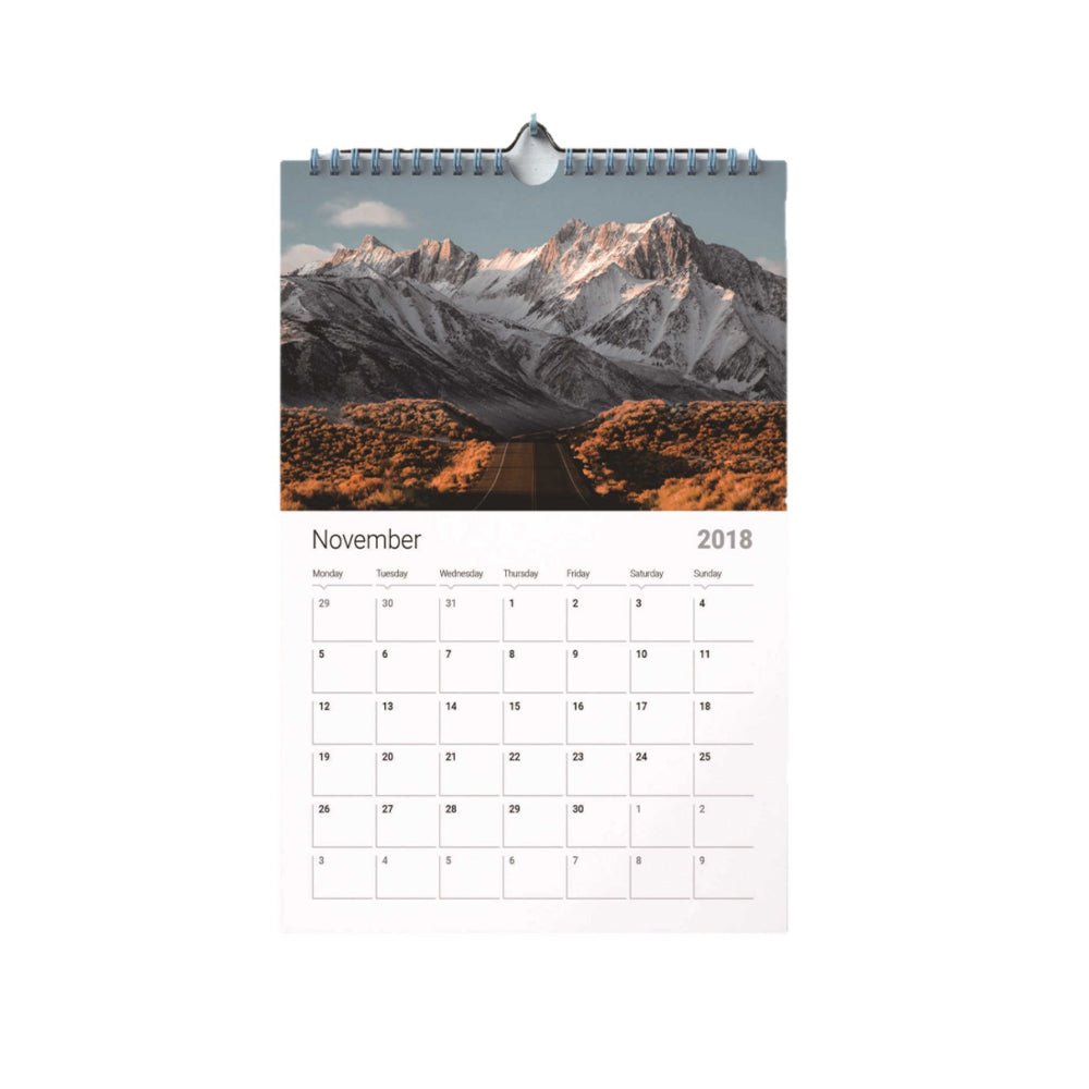 Custom Promotional Hanging Wall Calendar - Yorkn Inc✅