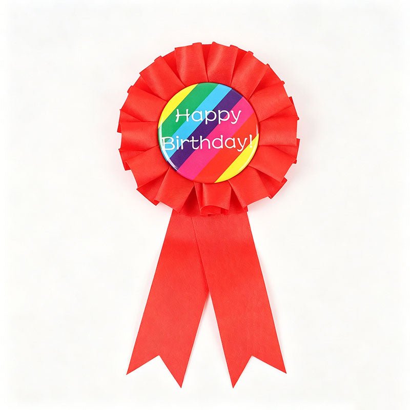 Custom Satin Rosette Badge - Yorkn Inc✅