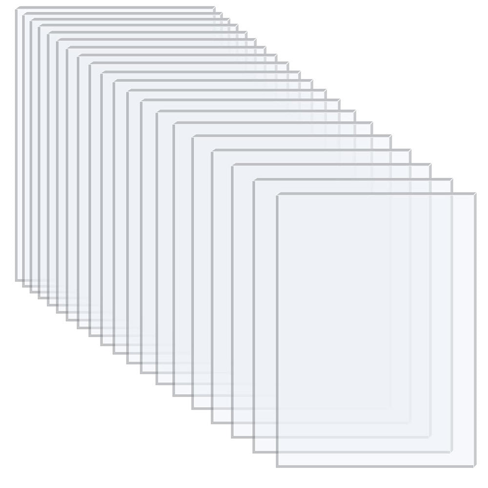 Custom Shape 4"x6" Clear Plastic - Yorkn Inc✅