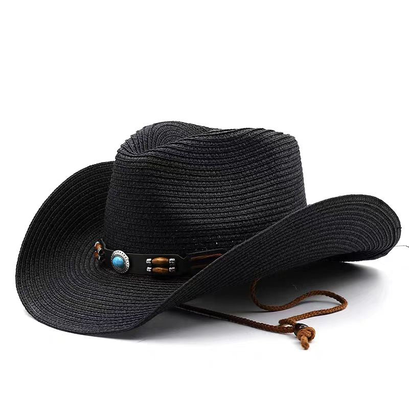 Decorated Cowboy Straw Hat - Yorkn Inc✅