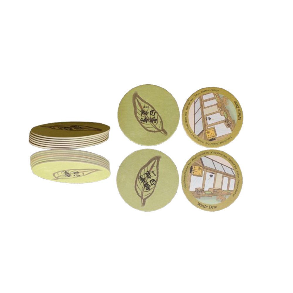 Disposable Absorbent Paper Drink Coaster - Yorkn Inc✅