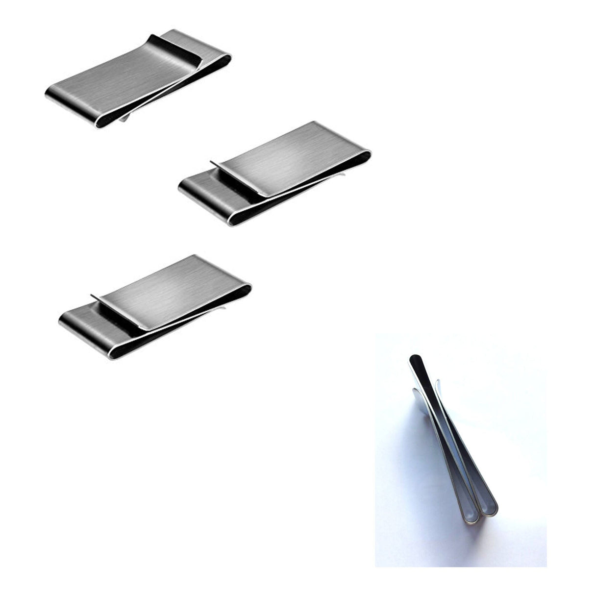 Double - sided Stainless Steel Money Clip - Yorkn Inc✅